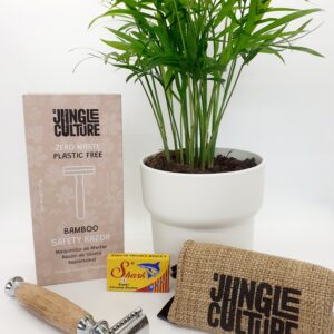 plastic free jungle culture bamboo razor