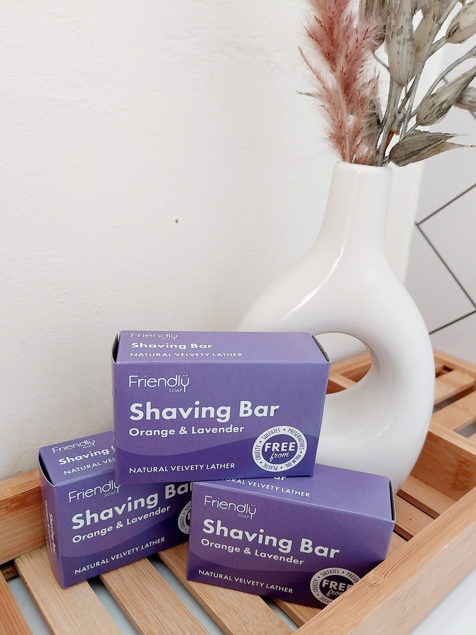 FrIENdly Soap Shampoo Bar Lavender and Orange shaving bar friendly soap orange and lavender shaving soap