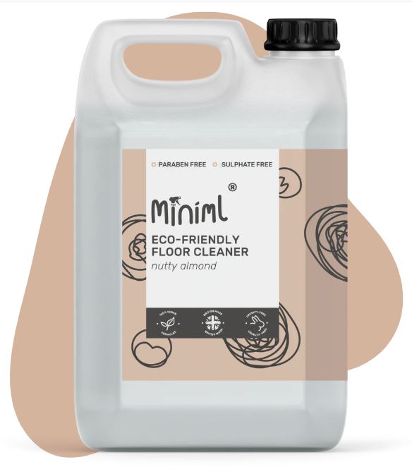 Miniml Refils Floor Cleaner 5l miniml refills floor cleaner nutty almond 5 litre container