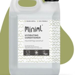 miniml refills nourishing coconut hair conditioner 5 litre container