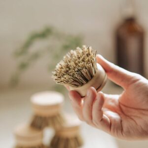 Jungle Culture Long Handled Pot Brush Replacement Head (firm)