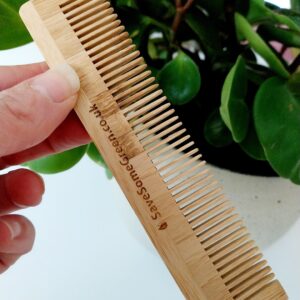 save some green bamboo comb