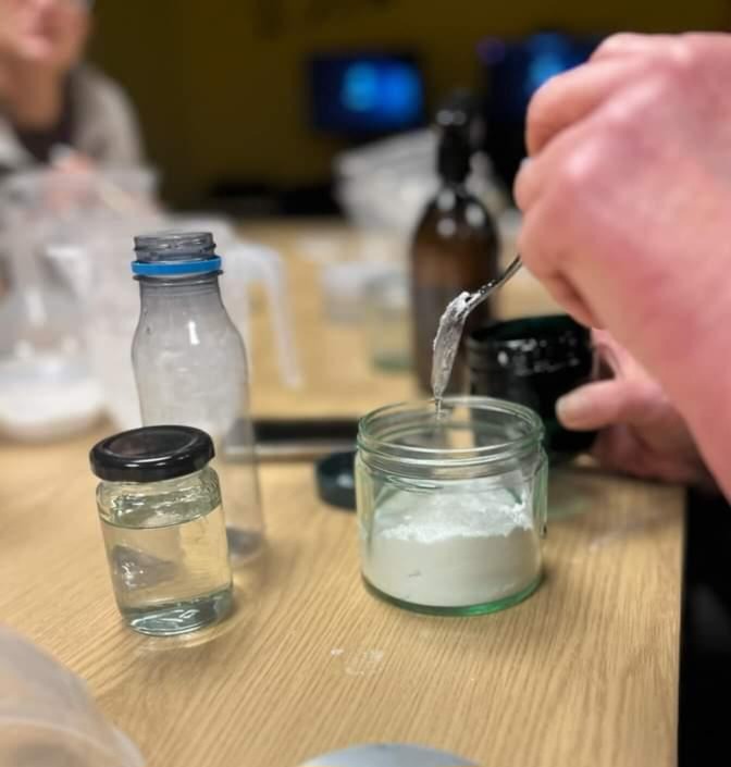 natural cleaning example