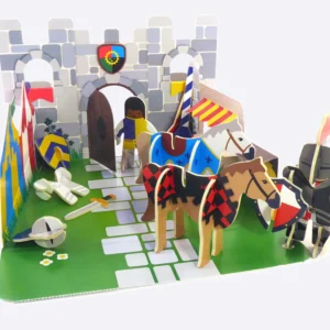 Playpress PopOut Knights Castle Playset