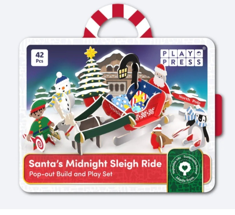 playpress santa's midnight sleigh ride