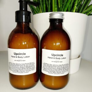 Upcircle Hand and Body Lotion with Bergamot, Jojoba and Vitamin E - 300ml
