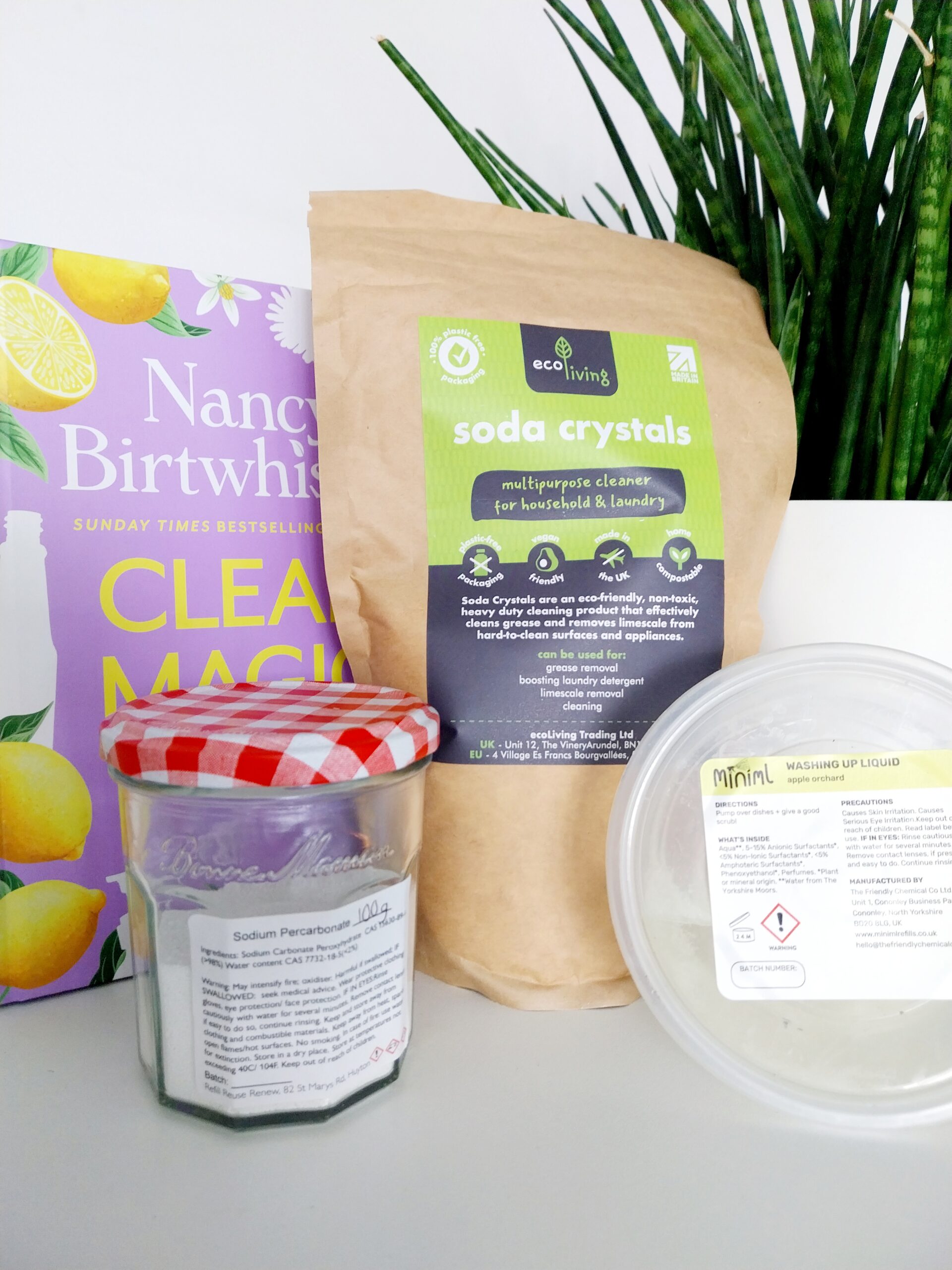 nancy birtwhistle dry cleaning foam set with clean magic hardback