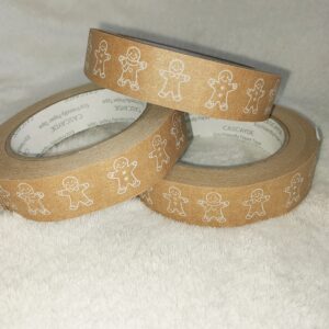 Cascayde Paper Tape 50m - Gingerbread People